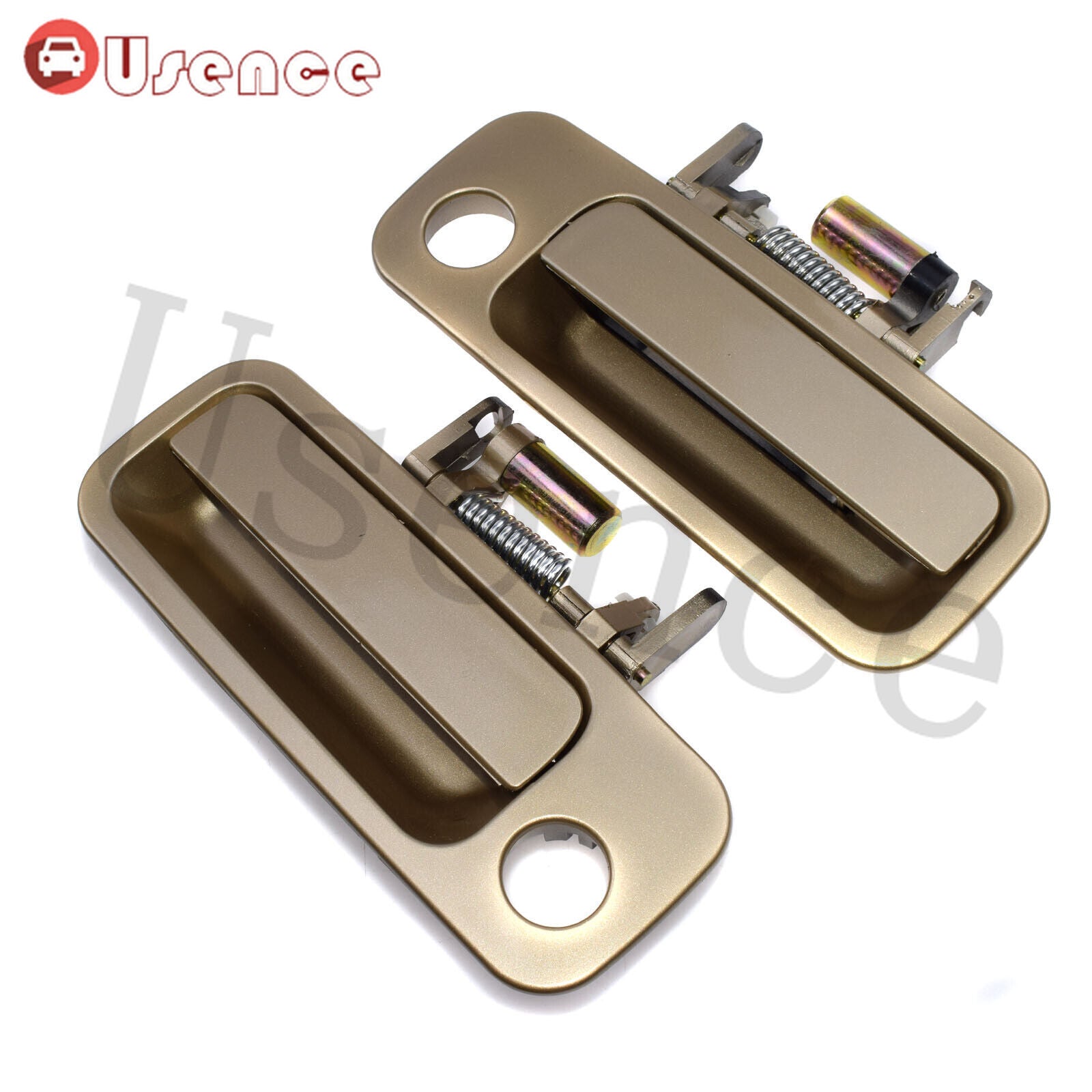 2Pcs Door Handle Front Driver Passenger Side Beige LR for Toyota for Camry 1997-01