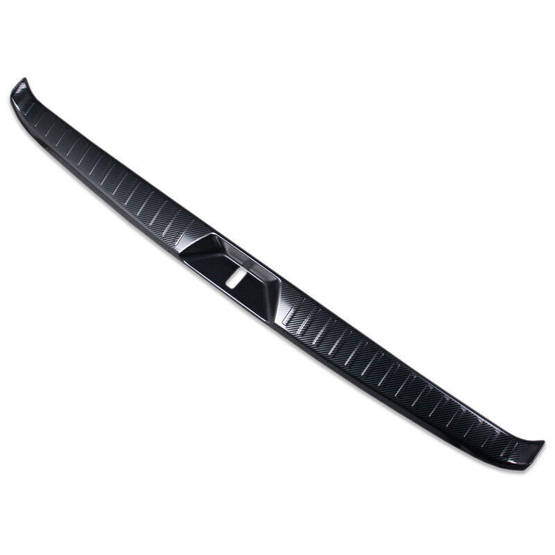 For 21-23 for Sienna Rear Inside Bumper Sill Plate Guard Trim Black Steel B n