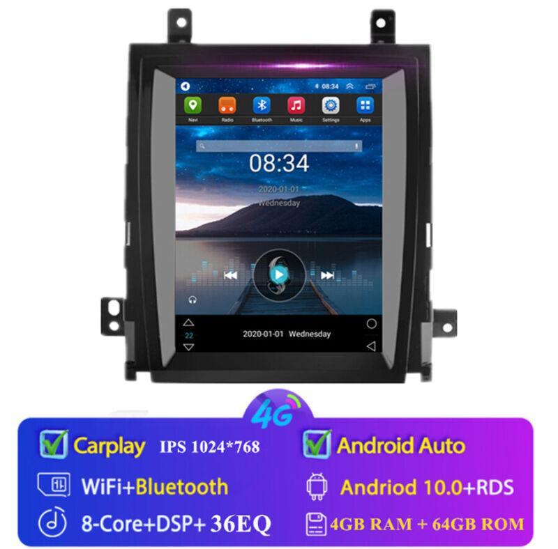 9.7-inch Wireless CarPlay for Cadillac for Escalade 2007-2014 Car Stereo Radio GPS - n