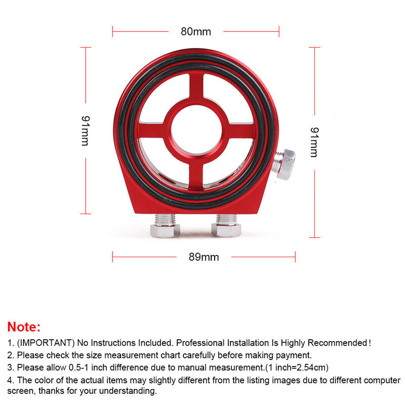 M20x1.5 Oil Filter Sandwich Plate Adapter for Temperature and Pressure Cooler Instruments 1/8 NPT- n