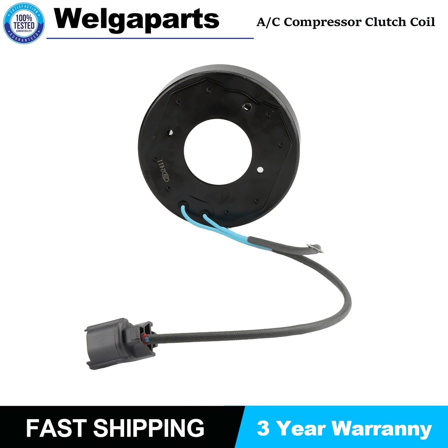 1PC 4710537 For 2003-2007 for Honda Accord 2.4 2.4L 77389 A/C Compressor Clutch Coil
