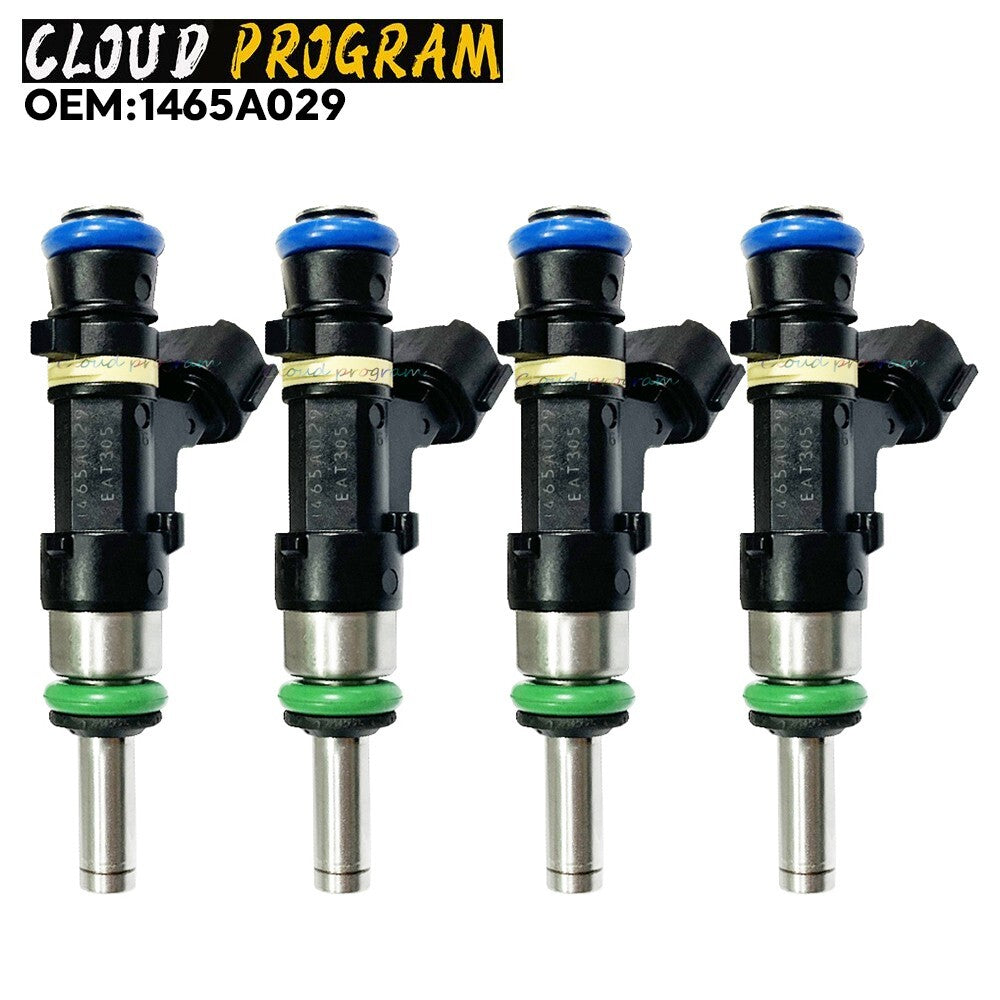 4 PC Fuel Injector 1465A029 For 08-13 Lancer Outlander Sport EAT305 v