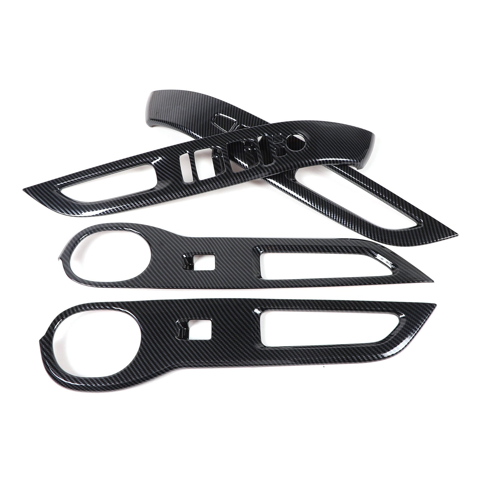 Carbon Fiber Interior Dashboard Gauge Cover Trim for Mazda MX-5 2016-2023 - v
