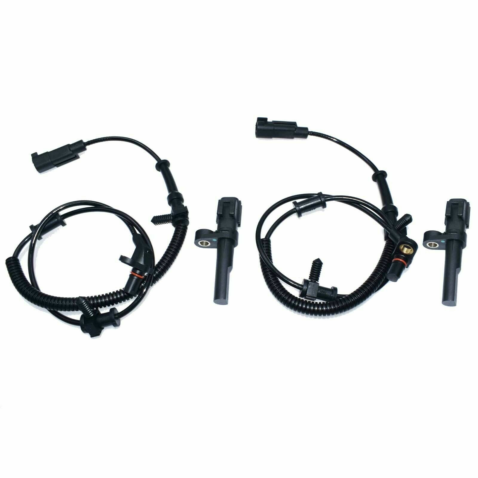 4-Piece ABS Wheel Speed Sensors (Front and Rear LH) for Dodge for RAM 1500 Pickup (December 2009)