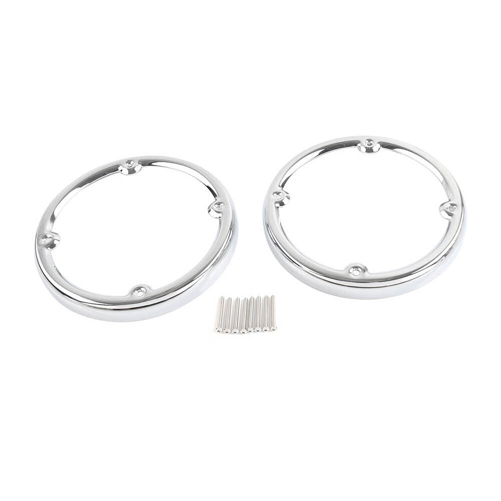 Chrome Rear Tour-Pak Speaker Trim for Harley Electra Street Glide Classic FLHTC