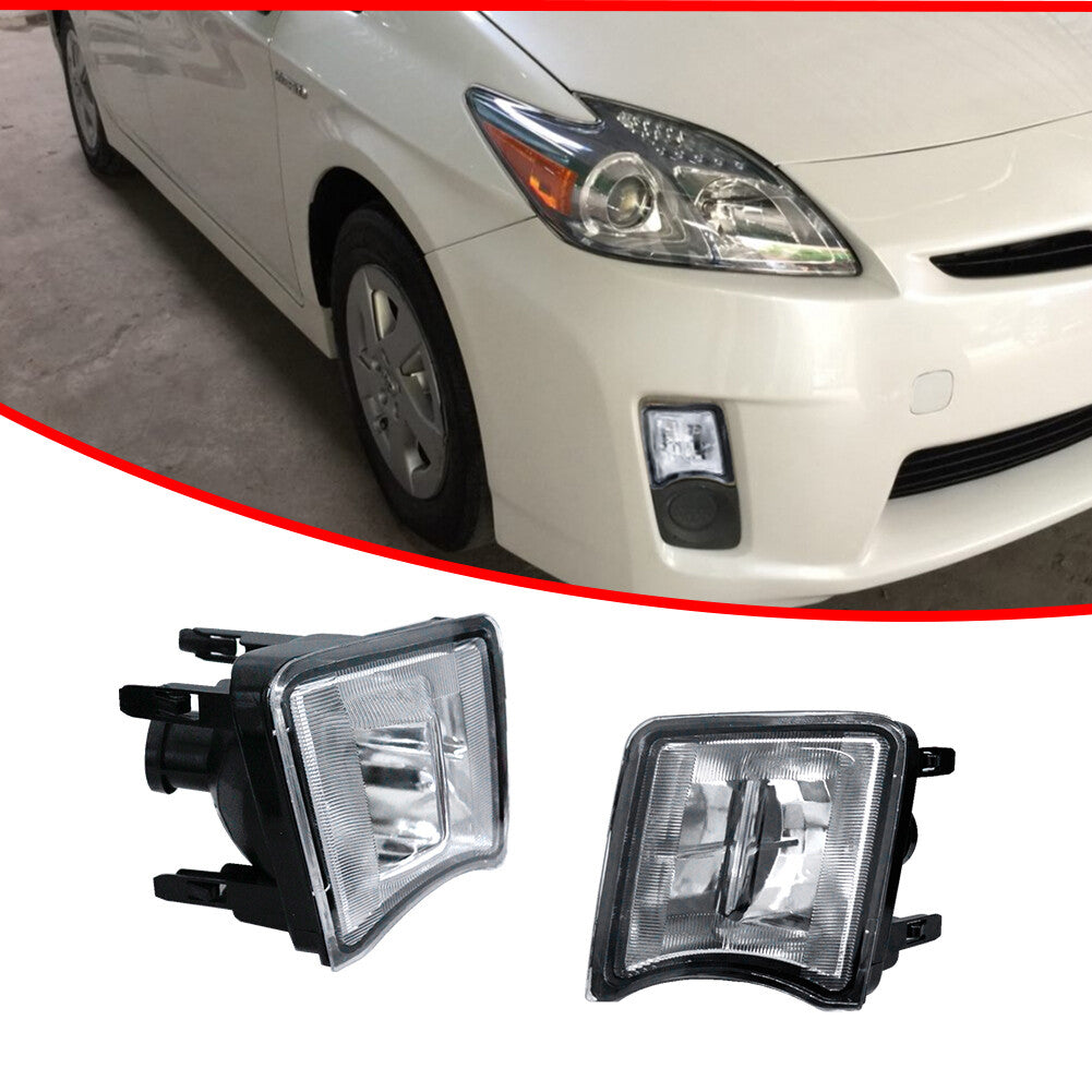 Pack Clear Front Bumper Trim Cover for 2010 for Prius Turn Signal Light - v