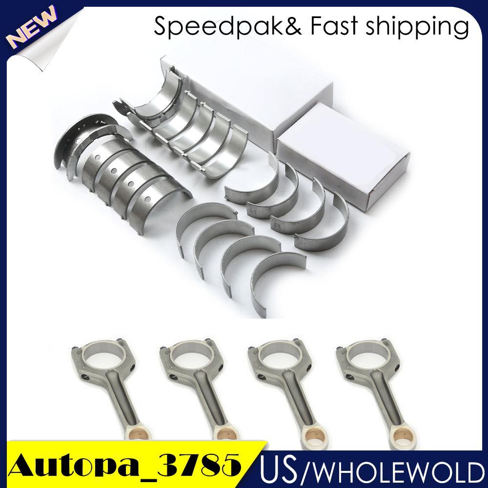 4x Con Rods Conrod  Bearing Set Fit for BMW Sedan F10 F30 N20B20 11247624616 SC
