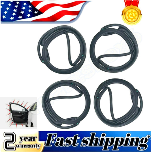 4-Pack 4-Door Opening Weatherstrip Sealing - for Honda CR-V 2002-2006
