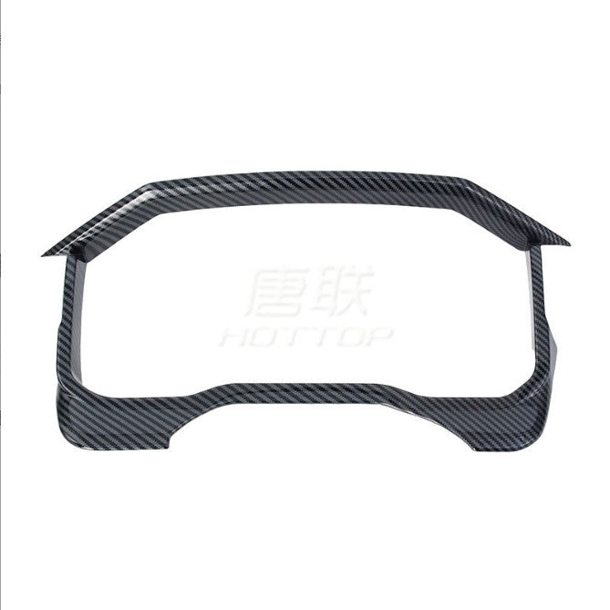 Carbon fiber interior dashboard panel frame trim suitable for Toyota Tenderra 2022 2023