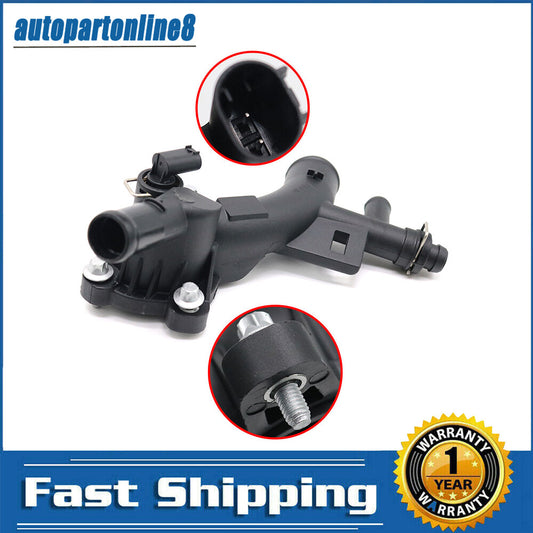 Suitable for Chevrolet for Cruze Sonic Trax 1.4L coolant thermostat housing water socket 25193922 Q