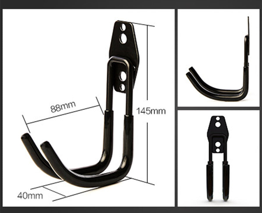 Helmet Holder Wall Mounted Hook Fit For Coats Hats Caps Motorcycle Accessories Q