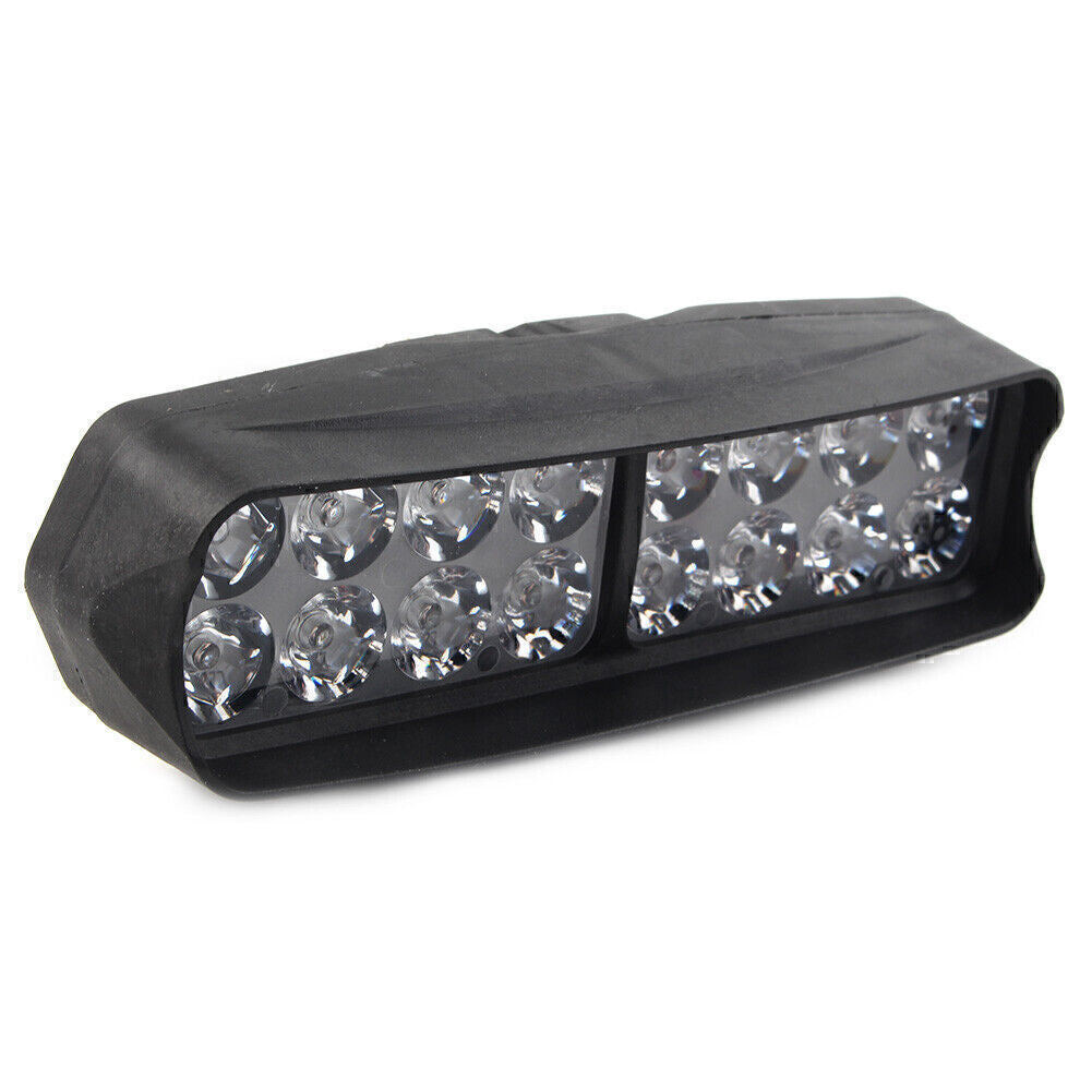 1X Motorcycle Headlight Spot Fog Light 16-LED Bulbs Headlamp for Car UTV ATV
