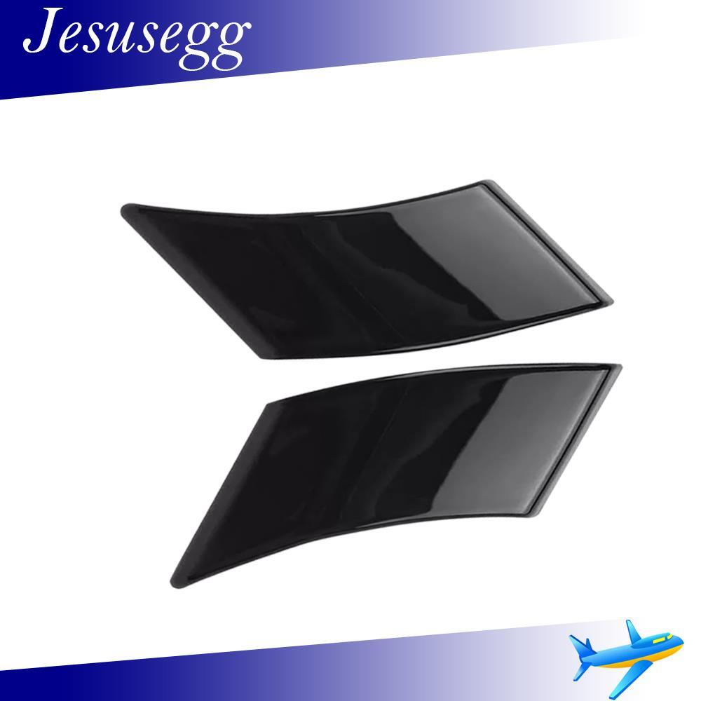 2Pcs For RAV4 2019-2022 Front Left  Right Side A-Pillar Triangle Molding-Trim