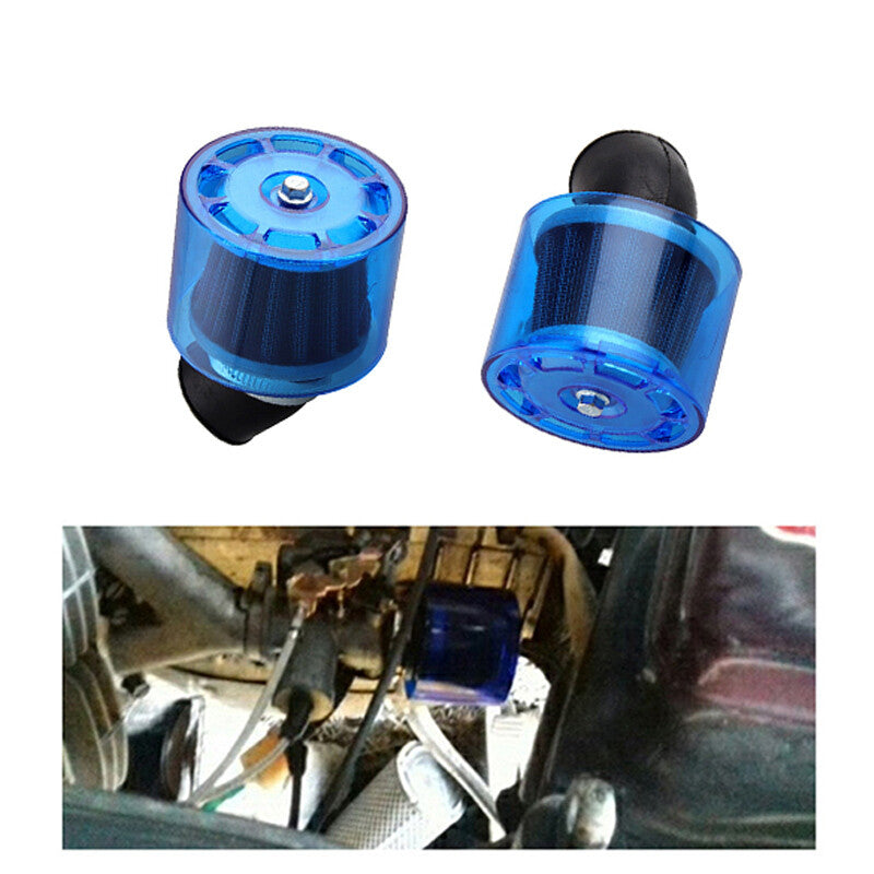 35mm motorcycle air filter suitable for 50/110/125cc, splash-proof plastic protective cover. n