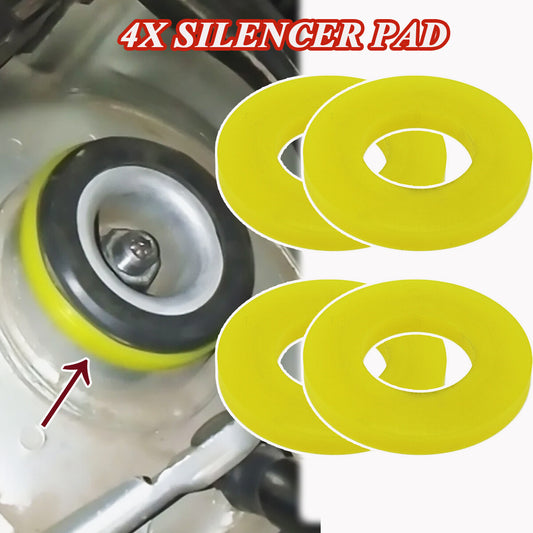 4Pcs Silencer Pad for VW for Audi for Suzuki Suspension Shock-Absorbing Bearing Washer