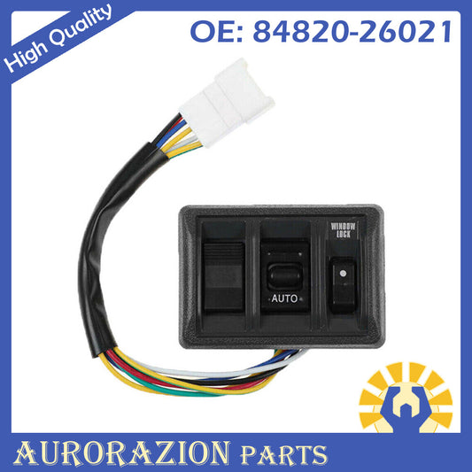 Power window switch 84820 - 26021, compatible with Hiace LH102 RZH103, manufactured between 1989 and 2006, new. n