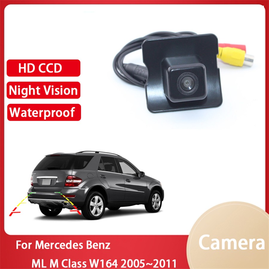 CCD Full HD Rear View Back up Camera for Mercedes for Benz ML M Class W164 2005~2011 Q