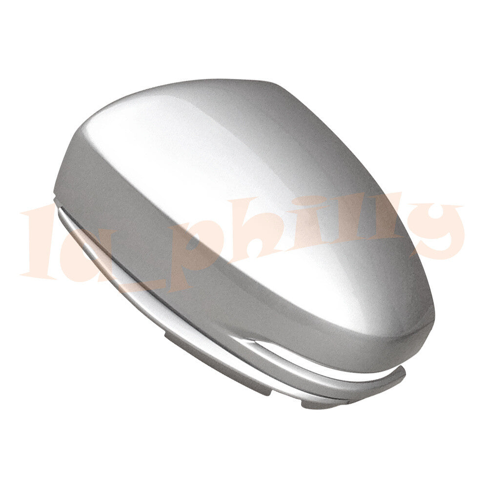 For 2015 2016 2018 for Honda Jazz Fitt Gk Left Side Mirror Cover+Light Sliver