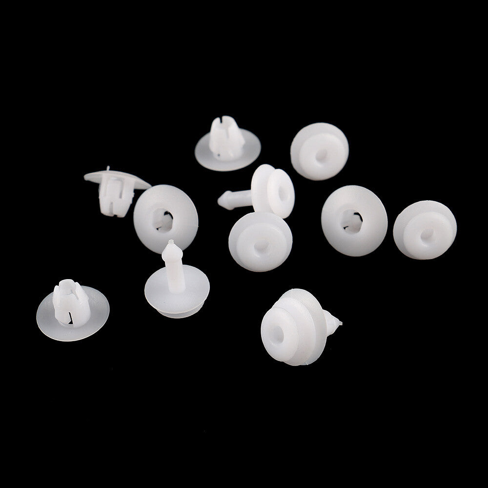 50PCS Door Shell Panel Retainer Clips Nylon for Chrysler for Dodge 6505292AA White Q