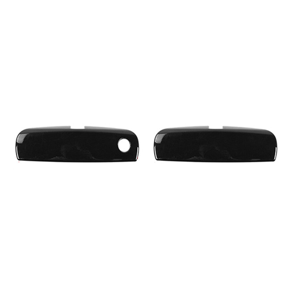 2¡ÁBlack ABS Side Door Handle Panel Trim for Dodge for Challenger 2012-23 Accessories