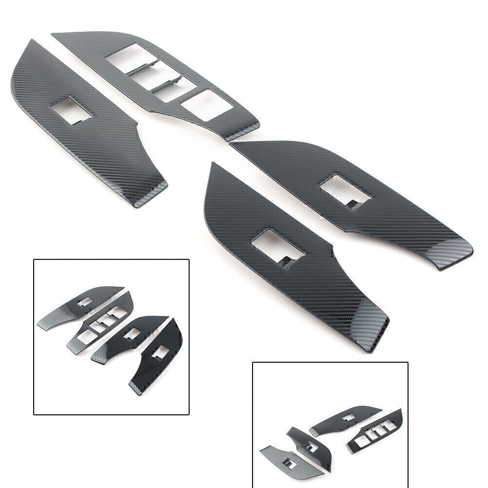 Car Interior Window lift panel Switch Cover Trim Fit for Toyota RAV4 2019-2024