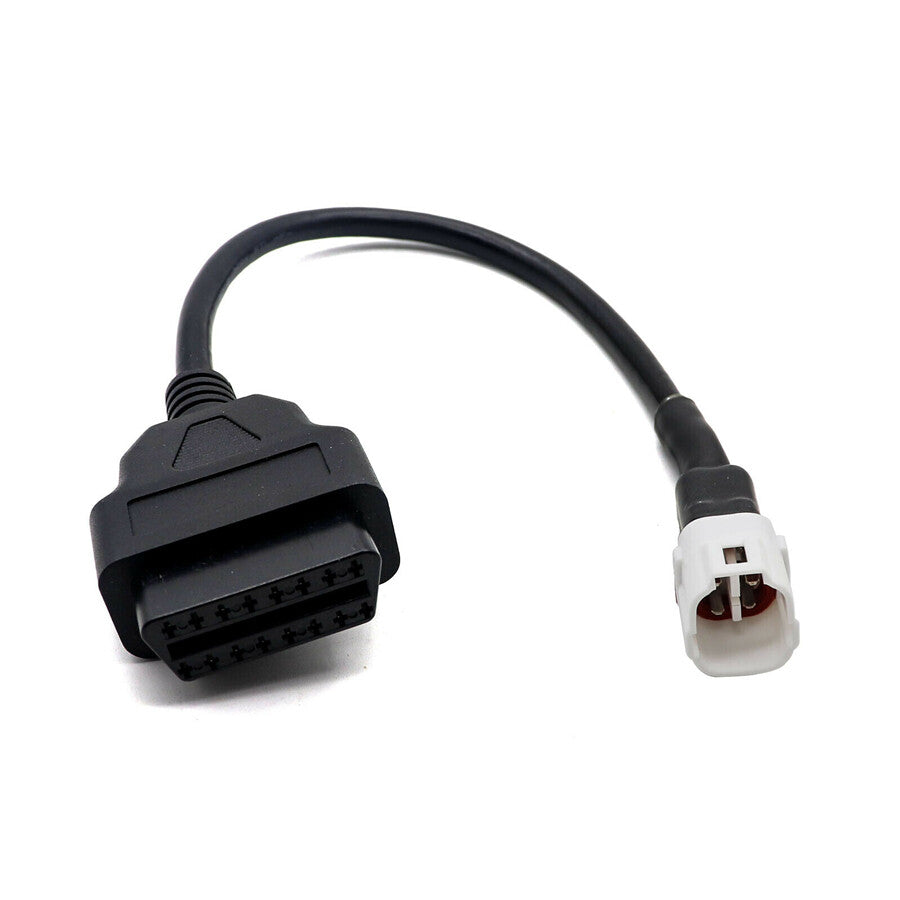 Motorcycle OBD2 Diagnostic Code Reader Adapter Scanner Cable for Yamaha R1 R6 Q