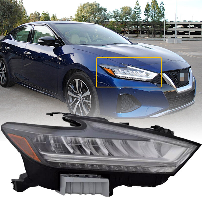 Right Passenger Side For Maxima 2019-2021 LED Headlight Assembly n