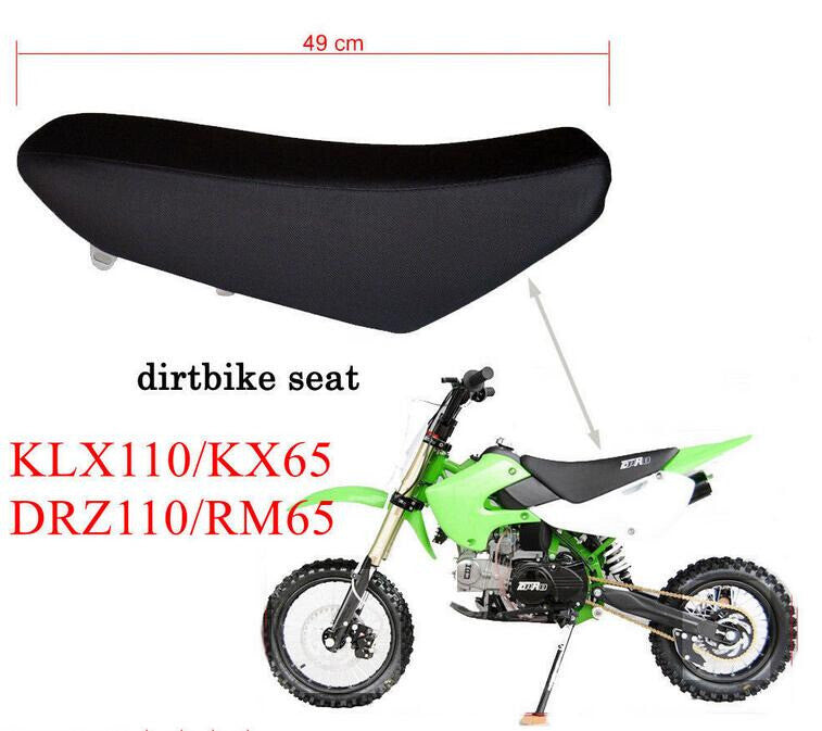 Fully equipped high for seat for Pit bikes for Kawasaki KLX 110 KX65 for Suzuki DRZ110 RM65 BBR