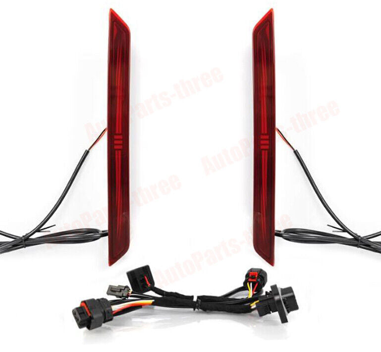 LED Rear Bumper Fog Lights Turn Signal Lights For 3 Sedan 2023-2024 n
