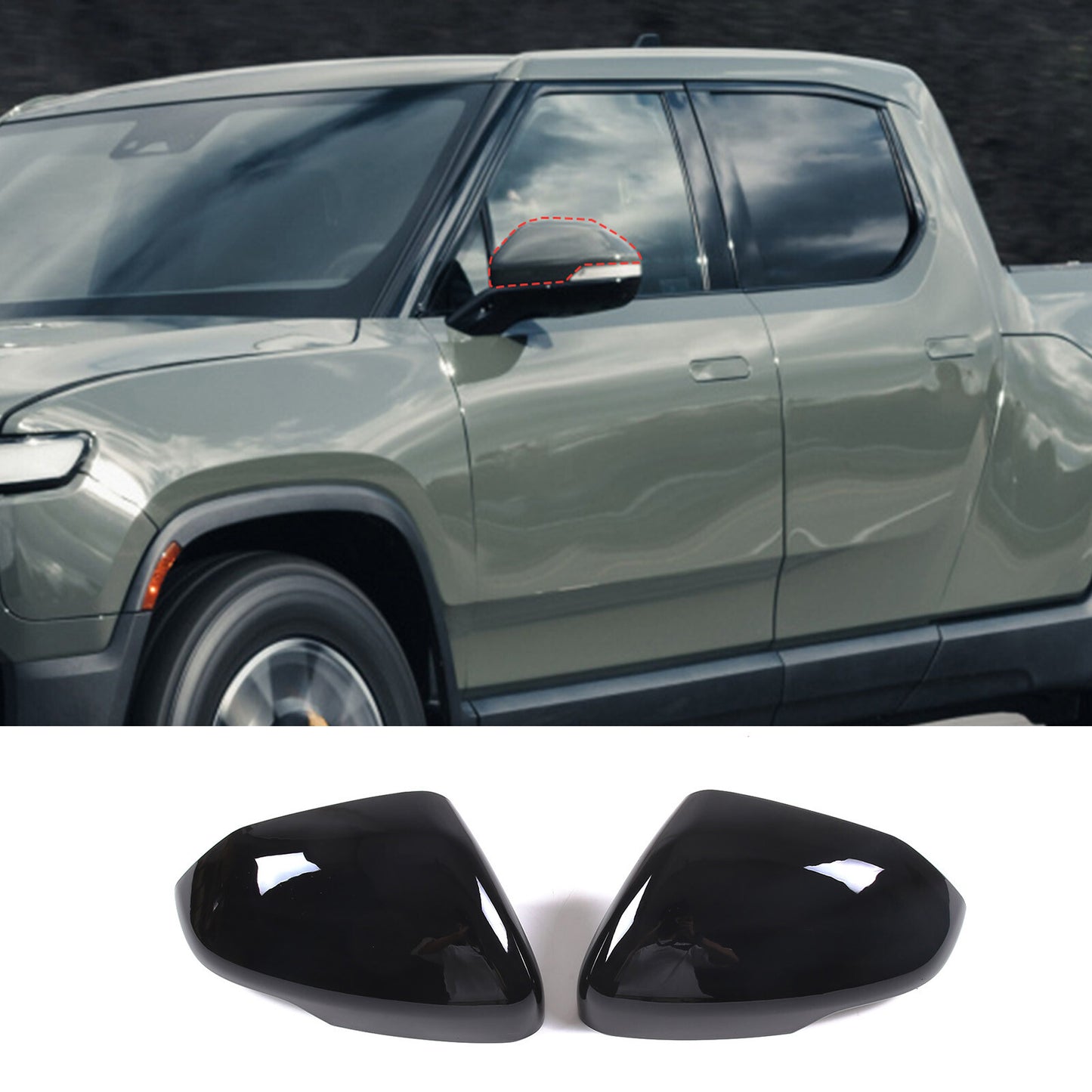 Black stainless steel rear bumper window cover trim for Land Rover for Defender 20-22