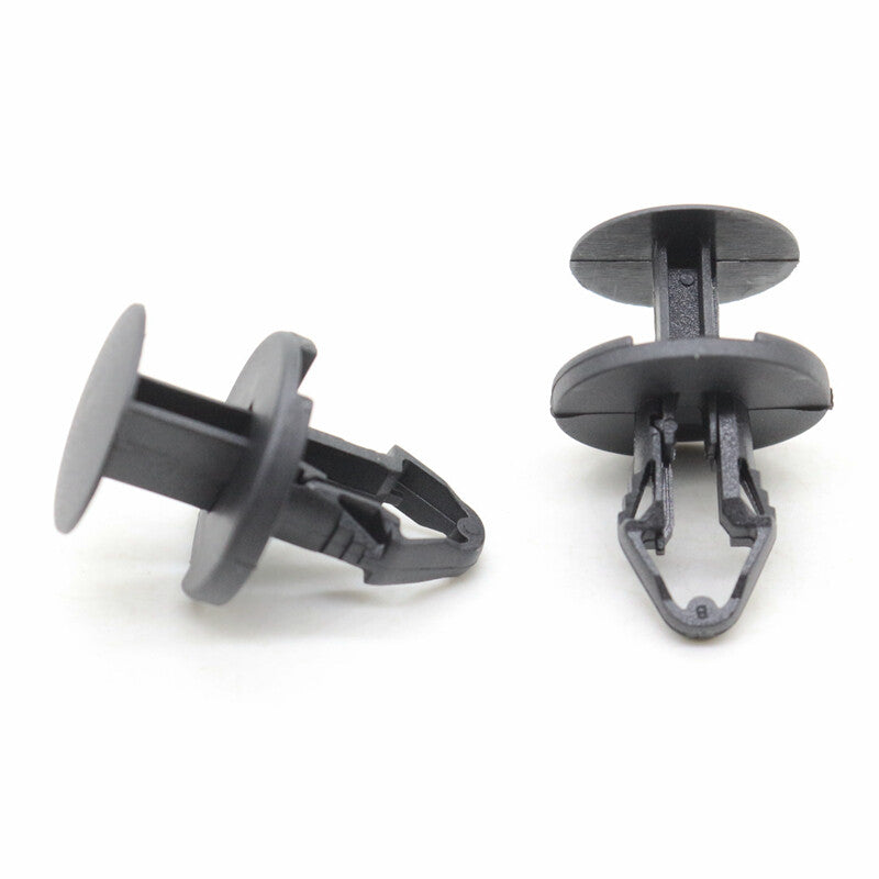 3788006 10-piece set of universal round head screw and license plate nylon nut fixing clips.