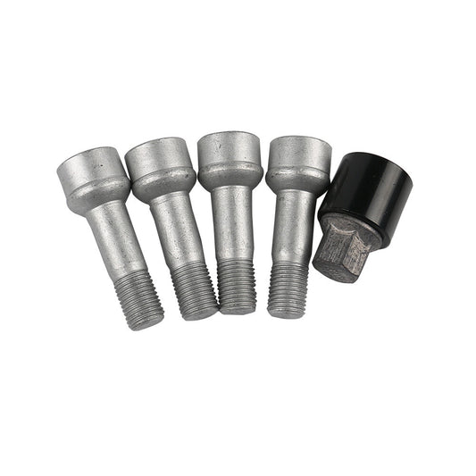 5pcs A0019901707 M14x1.5x45 Wheel Set Studs Lugs Long Safety Bolts Fits for Mercedes Q