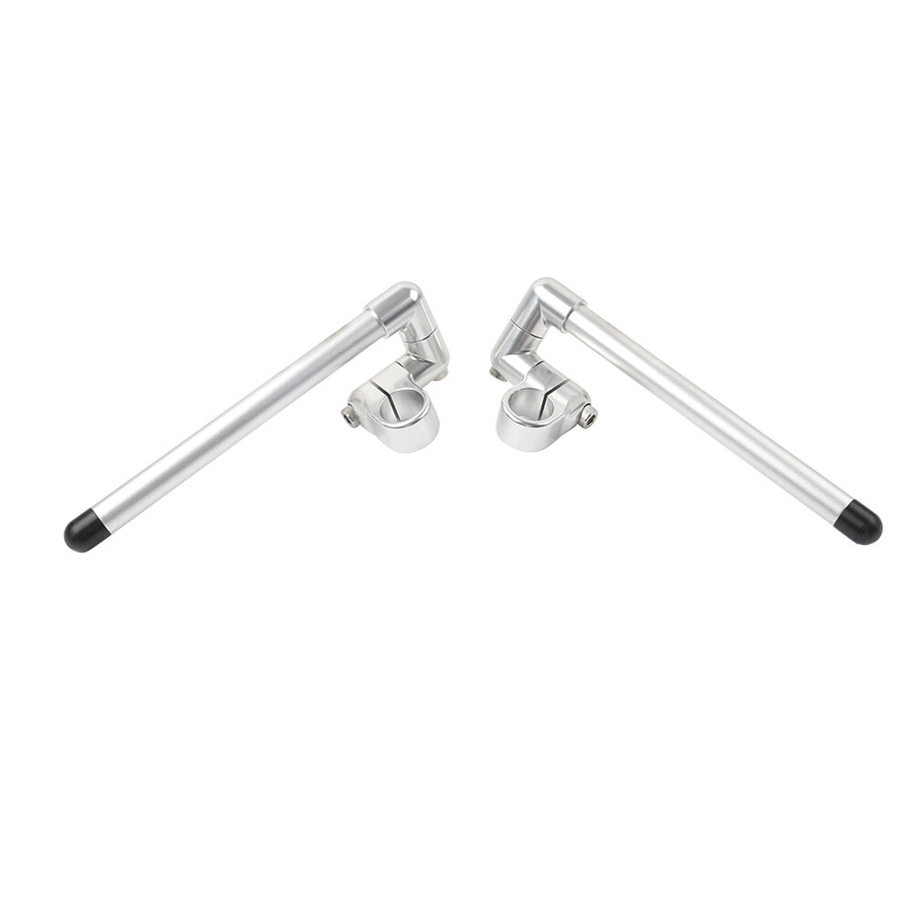 Universal 33MM Cafe Racer Bars 7/8 Motorcycle Clip-On Handlebar Fork Tube
