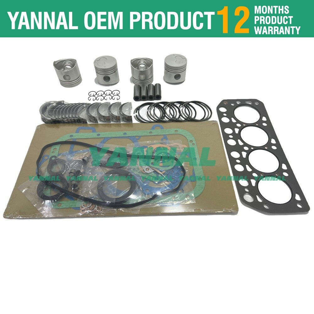 K4E K4E-DI Overhaul and Rebuild Kit for Engine Excavators and Tractors -