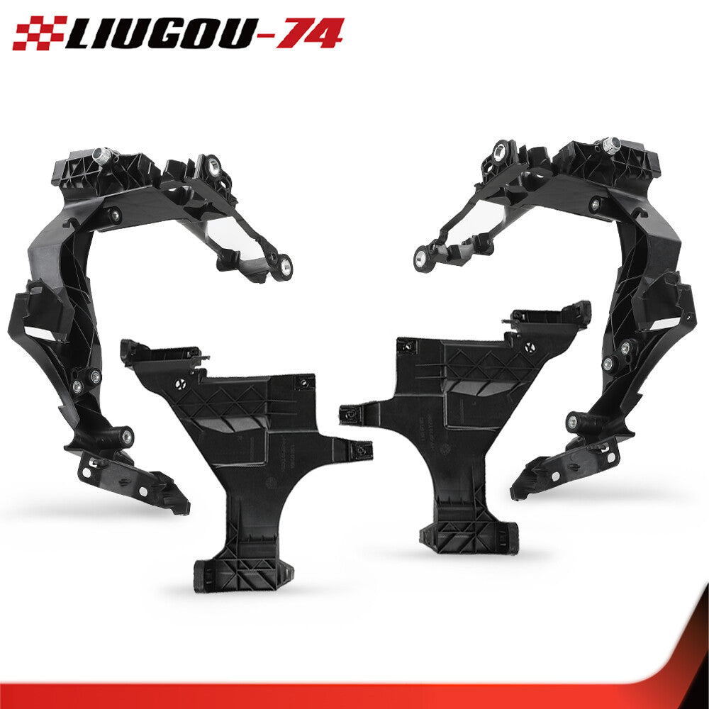 4-pack headlight bracket support base plate suitable for 2008-2012 for Audi A4 B8 S4- v