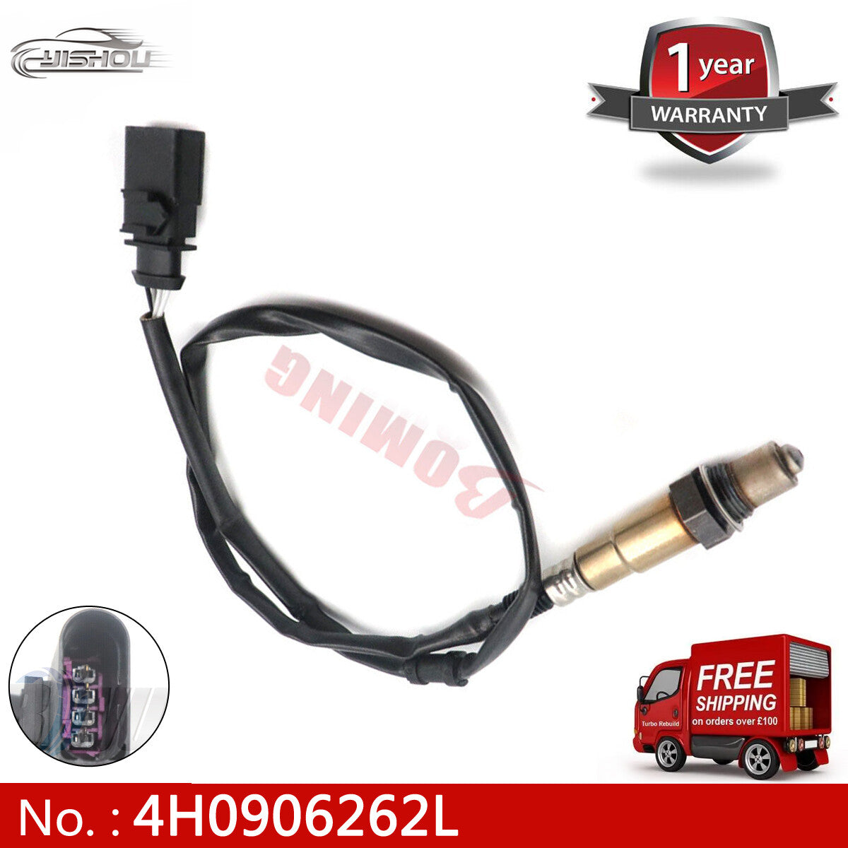 4H0906262L Downstream oxygen sensor suitable for Audi S6 S7 S8 for A8 RS7 and for Volkswagen CC 0258010327