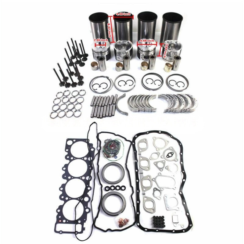 4HK1 Engine Overhaul Rebuild Kit Fits For 5.2L for Isuzu NPR NQR NRR Hitachi 4HK1T n