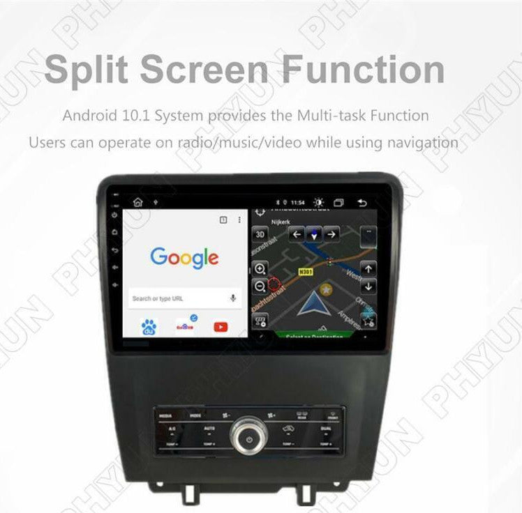GPS Navi WiFi FM Stereo Player for 2010-14 for Mustang 10.1-inch 2+32GB n