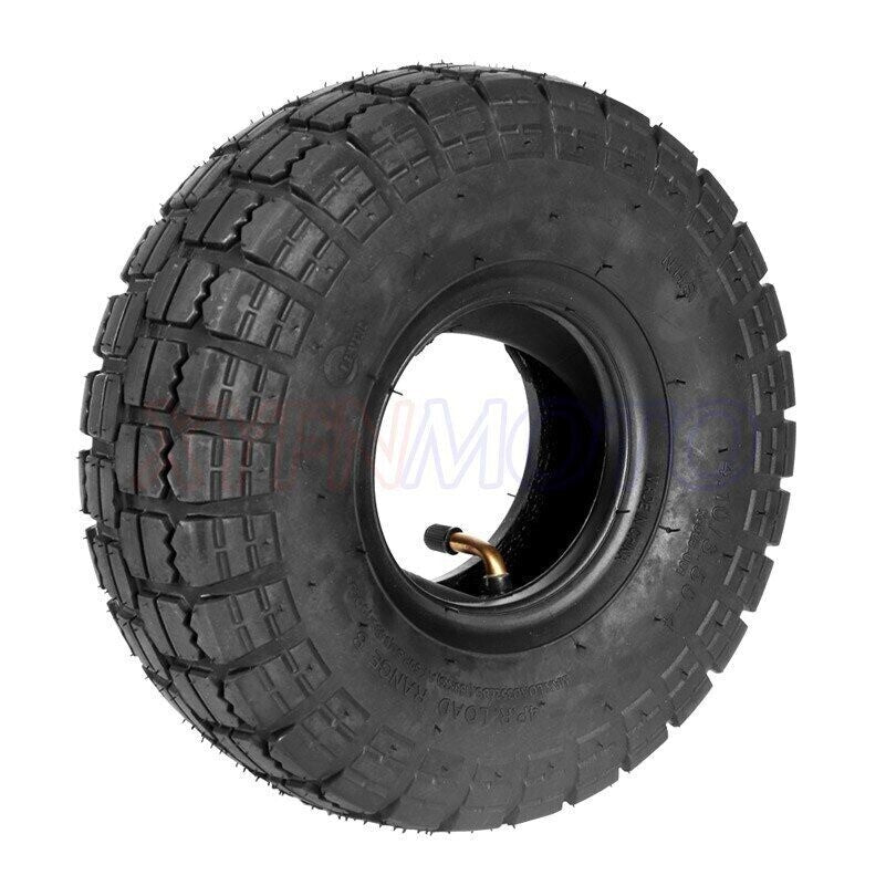 Pneumatic Wheel Tire 4.10/3.50-4 Inner  Outer Tyre Electric Scooter Trolley