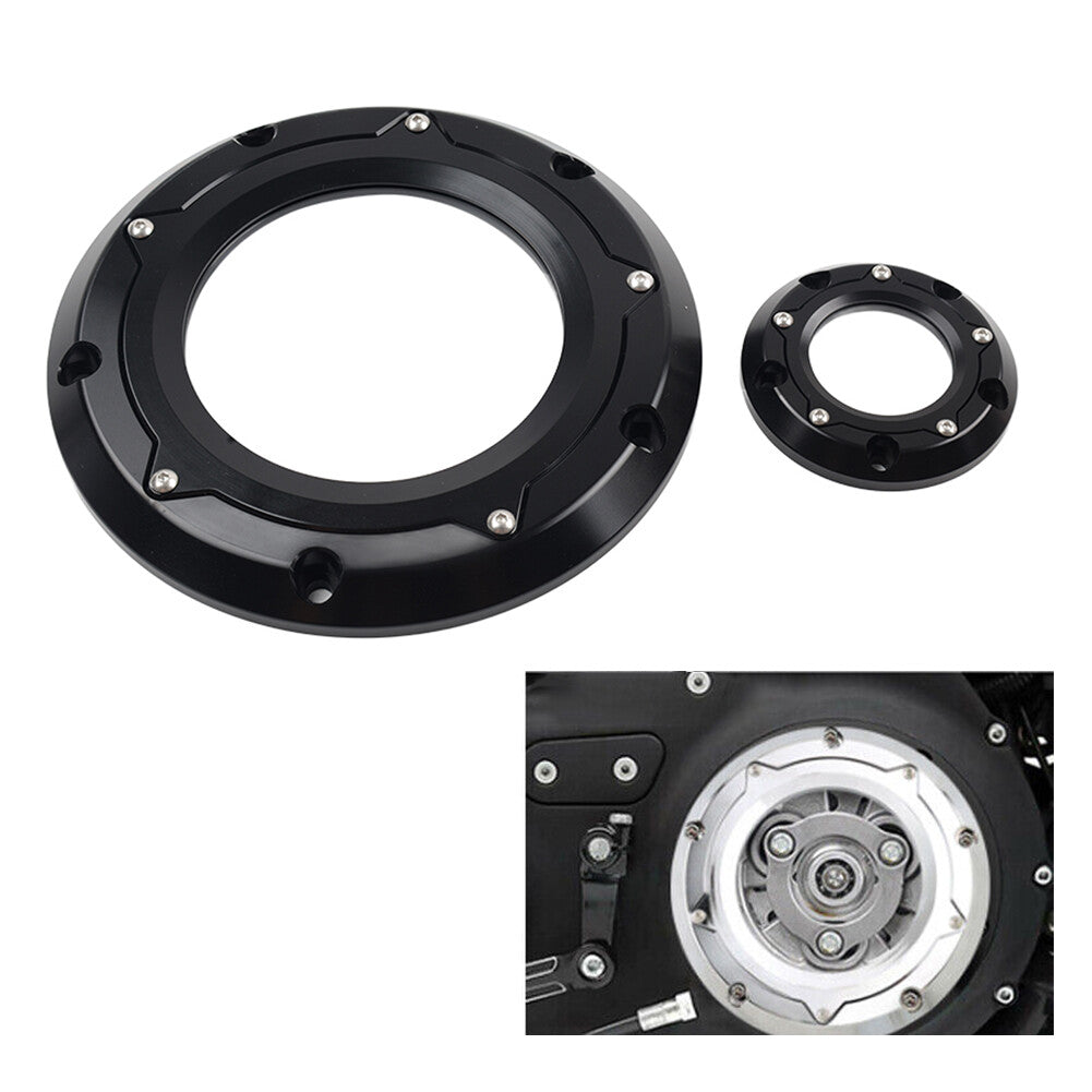 Clear Derby Timer Timing Cover FITS for Harley Softail Dyna Touring Road Glide Q