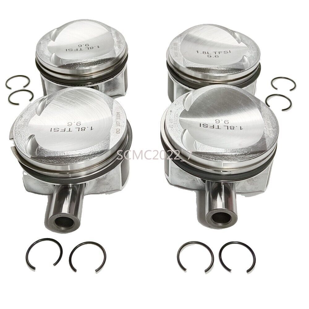 1.8T 4pcs Pistons  Rings ¦µ 21 mm for VW for Golf for Passat for AUDI A4 A5 TT 06H107065BS