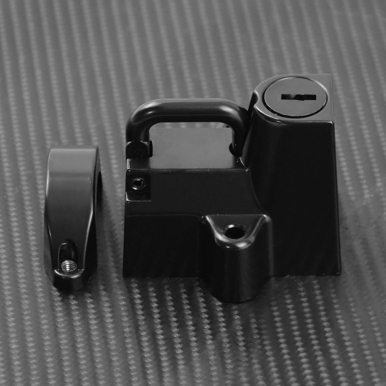 0.875 to 1.25 25-32mm Motorcycle Tube Helmet Lock 2 Keys Fit for Harley Black