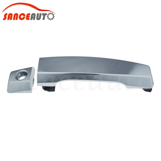 The front left outer door handle is compatible with the 04-15 Titan Armada and the 04-10 for Infiniti QX56. n