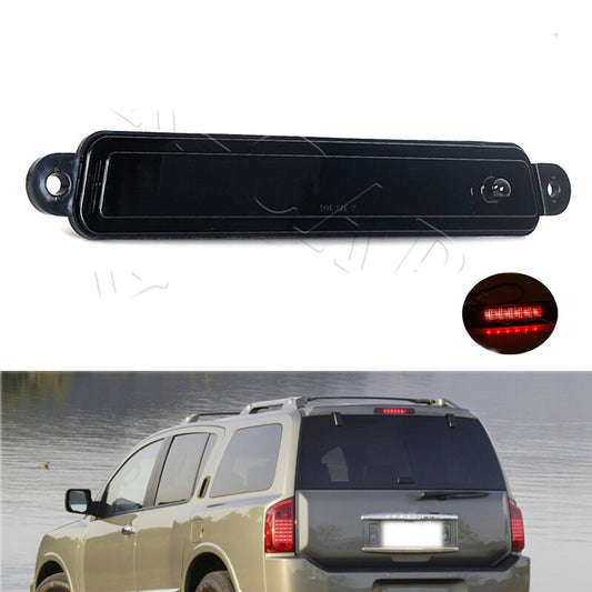 1PCS black 3RD High Mount LED Brake Light For /Armada 2005-2015 Pathfinder v