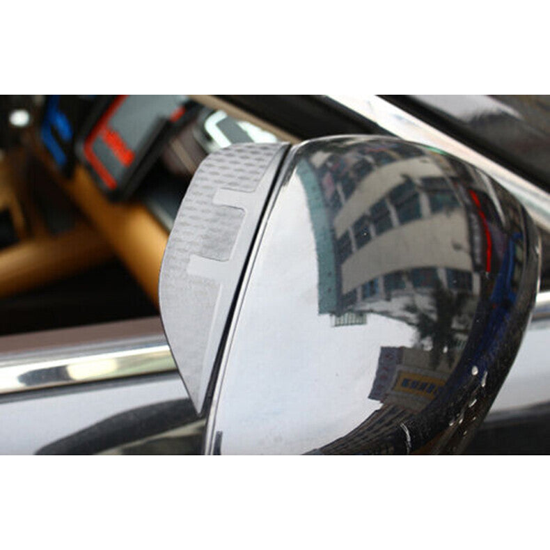 Carbon Fiber Rear View Mirror Sun Rain Guard trim for Lexus NX200t 300h 2015-21