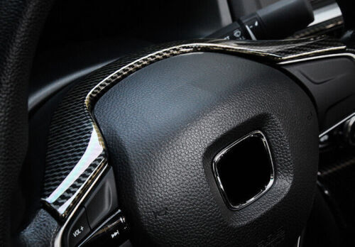 Carbon fiber air conditioning socket ventilation decorative sticker suitable for Corvette C8 2020-2023- v