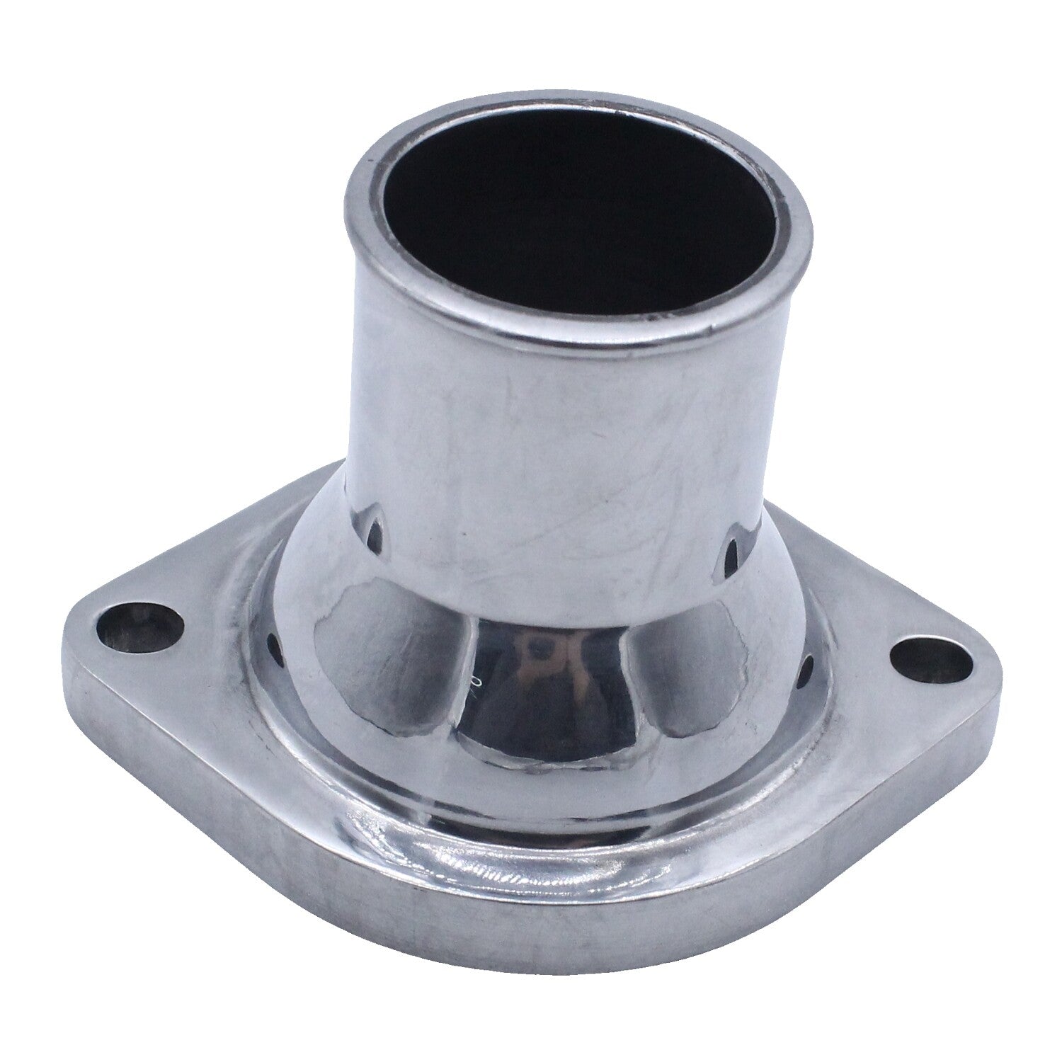 LS Chrome Aluminum Straight Water Neck Thermostat Housing 160 Degree LS3 LS2 6.0
