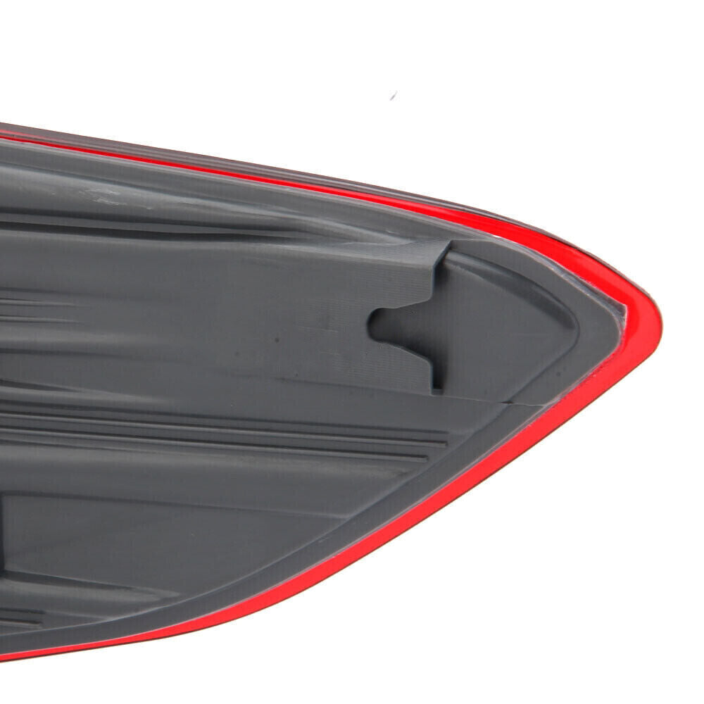 Applicable to 2018 and 2019 for Hyundai Sonata: Left exterior brake stop taillight with bulb.
