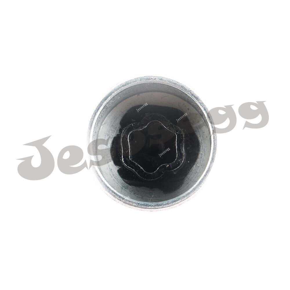 Tire Wheel Lock Anti-Theft Screw Lug Nut Bolt 58 Removal Key Socket Fit for BMW F12 Q