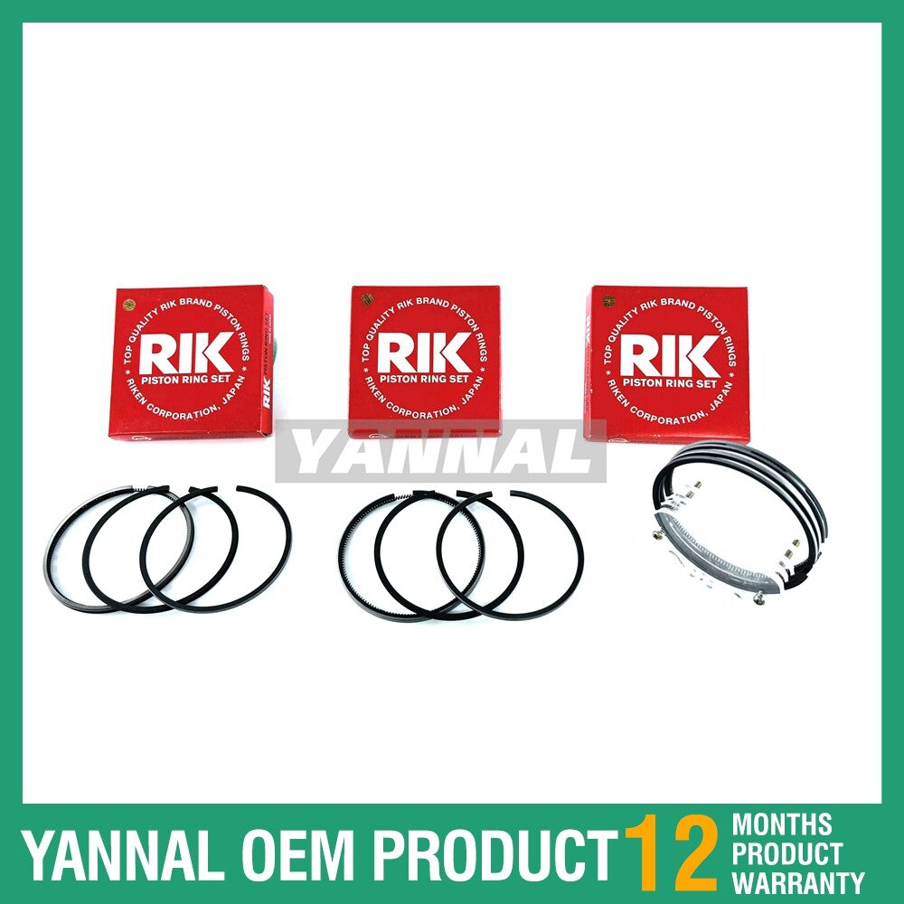 Piston ring set 12033-55K00 suitable for H15, TCM, FG10, FG25, FG18, and FG15.